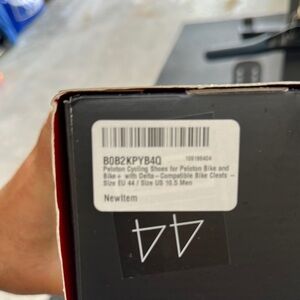 Peloton Black Cycling Shoes